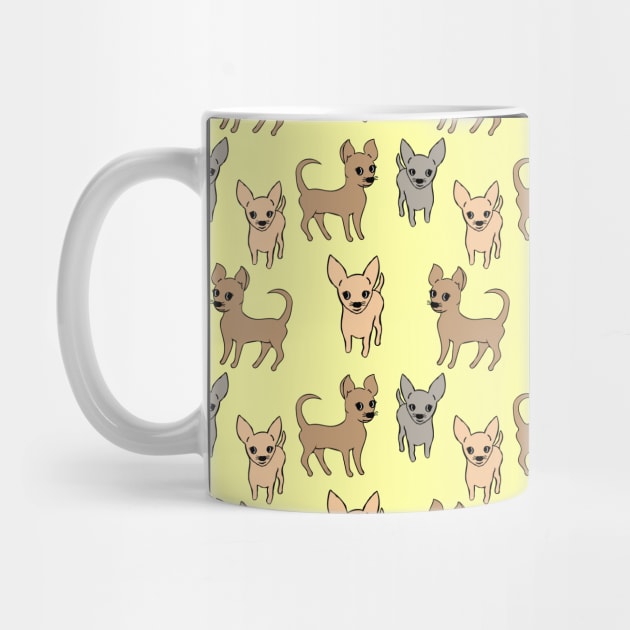 Chihuahua chihuahuas - yellow by bettyretro